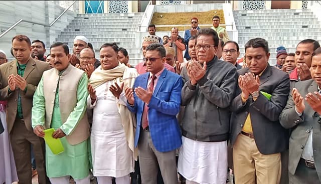 মেহেরপুরে মডেল মসজিদ ও ইসলামিক সাংস্কৃতিক কেন্দ্র উদ্বোধন