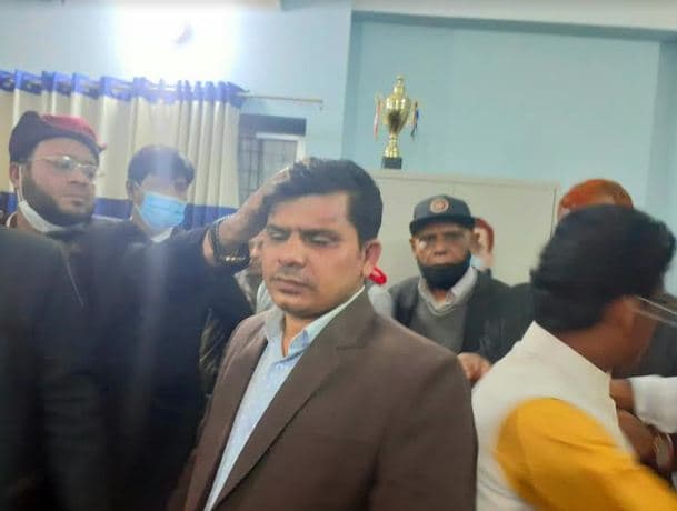 সরাইলে শান্তিপূর্ণ সমাধানের পর যুবলীগ নেতার ওপর হামলা