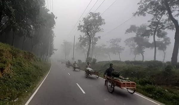 শ্রীমঙ্গলে তাপমাত্রা ৯ দশমিক ৬ ডিগ্রি, মৃদু শৈত্যপ্রবাহ