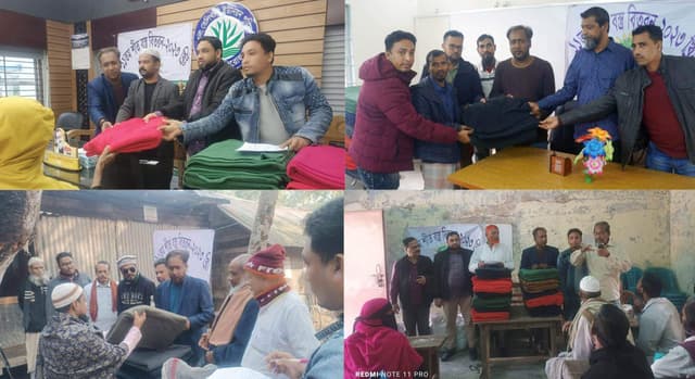 ভান্ডারিয়া উন্নয়ন পরিষদের উপজেলাব্যাপী ১১তম শীতবস্ত্র বিতরন সম্পন্ন