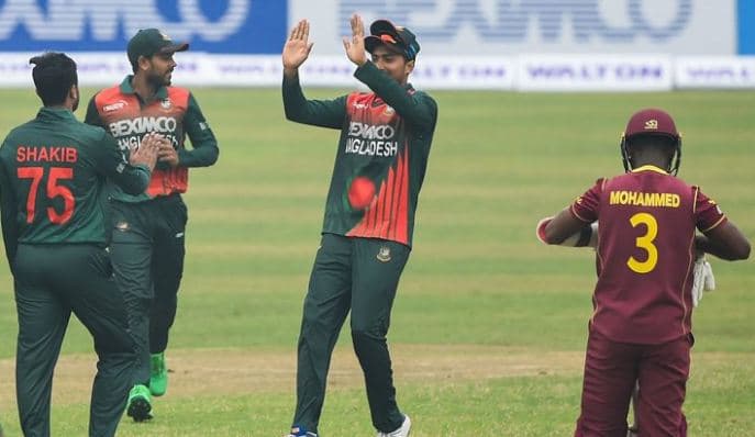 টাইগাররা ওয়েস্ট ইন্ডিজকে থামিয়ে দিলো ১২২ রানে