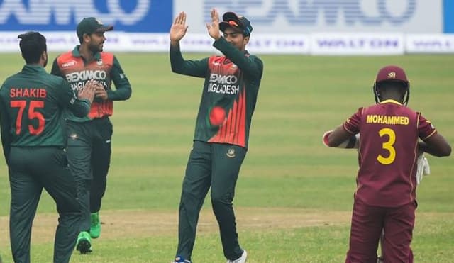 টাইগাররা ওয়েস্ট ইন্ডিজকে থামিয়ে দিলো ১২২ রানে