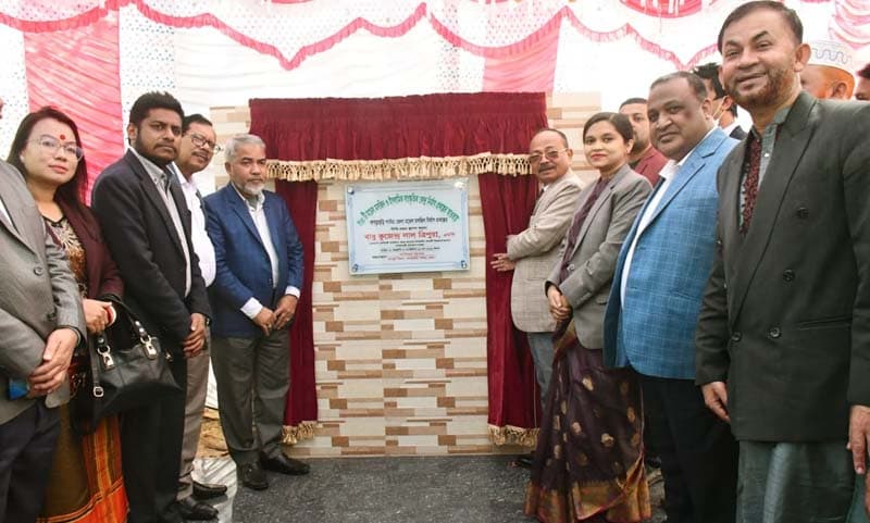 খাগড়াছড়ি সদর মডেল মসজিদের ভিত্তি প্রস্তর উদ্বোধন