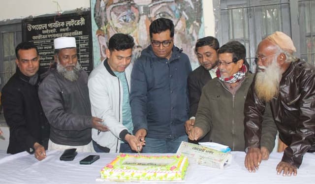 ধামইরহাটে দৈনিক ভোরের দর্পণ পত্রিকার প্রতিষ্ঠা বাষিকী পালিত