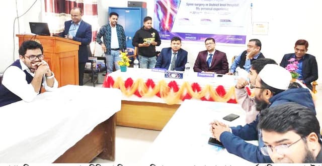 আশাশুনিতে মেরুদন্ডের শল্যচিকিৎসা বিষয়ক সাইন্টিফিক সেমিনার অনুষ্ঠিত