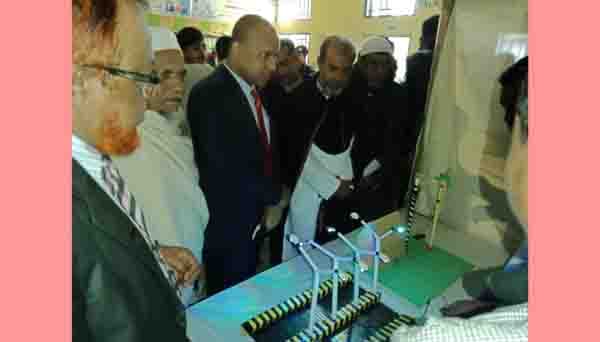 সরাইলে ৪৫তম জাতীয় বিজ্ঞান ও প্রযুক্তি সপ্তাহ মেলার উদ্বোধন