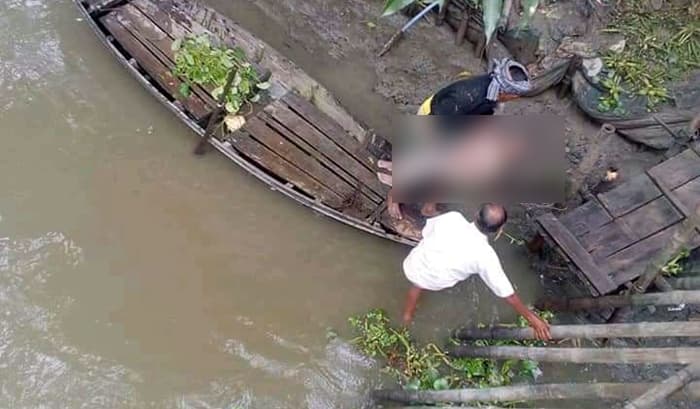 উজিরপুরে খালে পড়ে নিখোঁজ শিশুর তিনদিন পর লাশ উদ্ধার