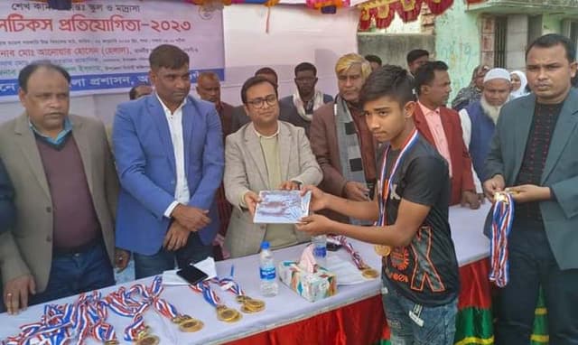 আত্রাইয়ে শেখ কামাল এ্যাথলেটিক্স প্রতিযোগিতা অনুষ্ঠিত
