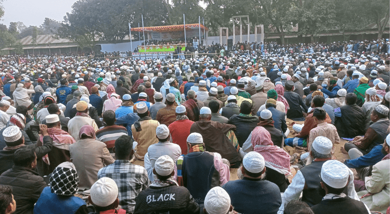 রায়গঞ্জে জামায়াতের সমাবেশ: ইসলামী রাজনীতি প্রতিষ্ঠার ঘোষণা