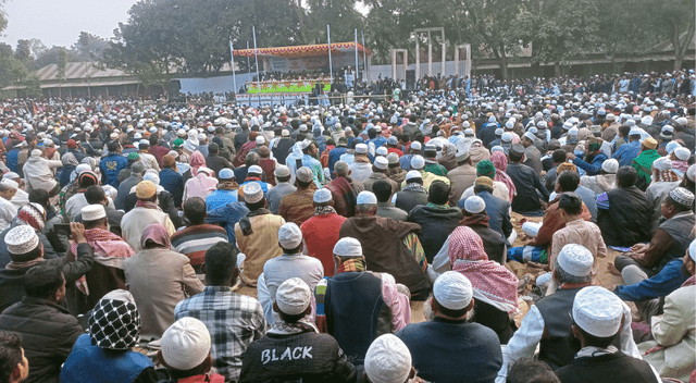 রায়গঞ্জে জামায়াতের সমাবেশ: ইসলামী রাজনীতি প্রতিষ্ঠার ঘোষণা