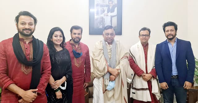 স্বরাষ্ট্রমন্ত্রীর বাসায় কাঞ্চন-নিপুণরা