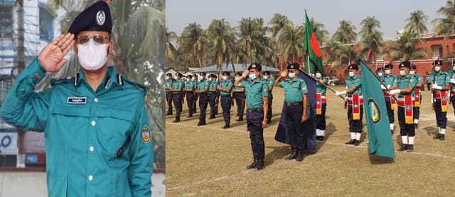 দীর্ঘ ৯ মাস পর বিএমপিতে মাস্টার প্যারেড অনুষ্ঠিত