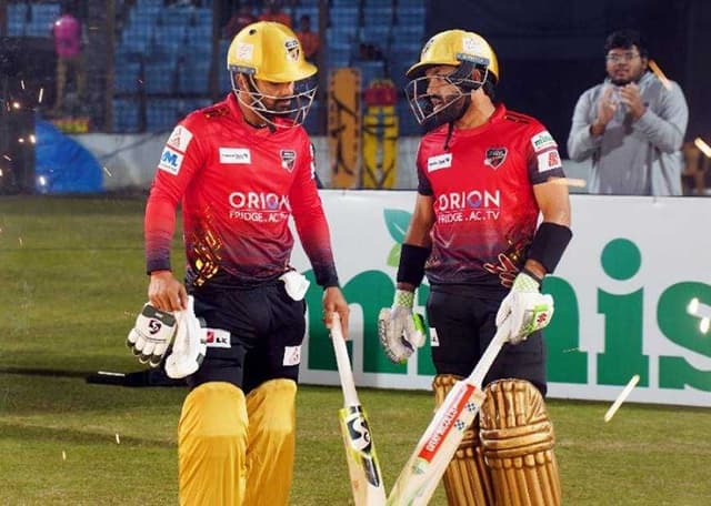 লিটন-রিজওয়ানের ফিফটিতে কুমিল্লার সংগ্রহ ১৬৫