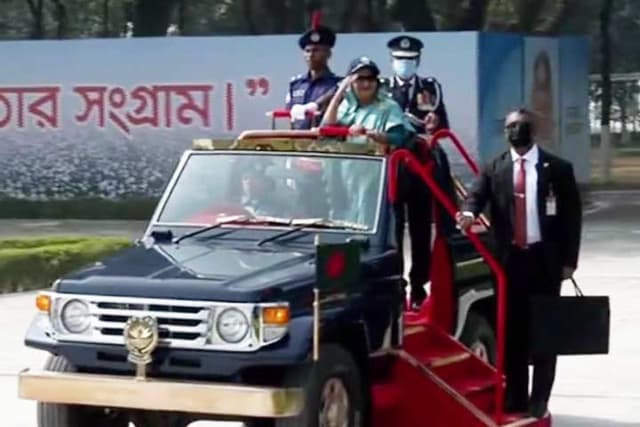 রাজশাহী পৌঁছেছেন প্রধানমন্ত্রী