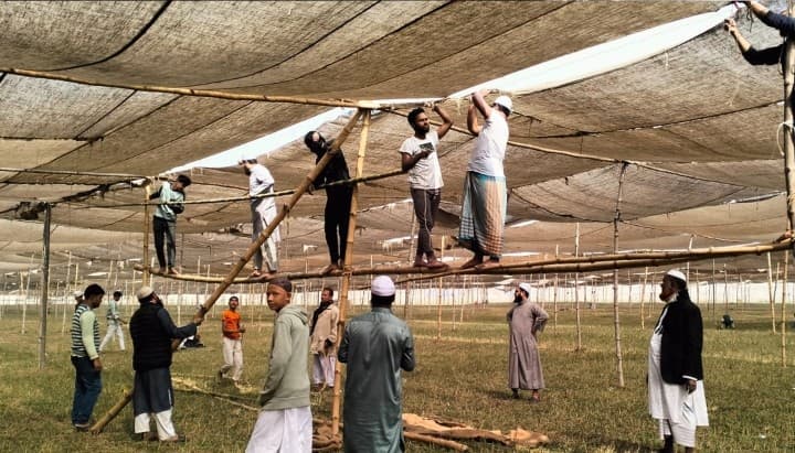 প্রস্তুত বিশ্ব ইজতেমার ময়দান, উপস্থিত হবেন রেকর্ড সংখ্যক মুসল্লি