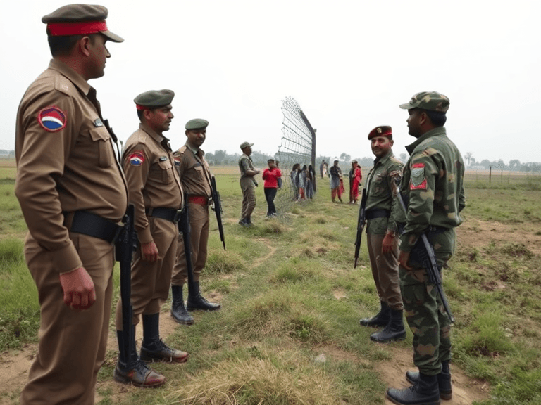 দহগ্রাম সীমান্তে ফের উত্তেজনা, বিএসএফের বেড়া স্থাপনের চেষ্টা