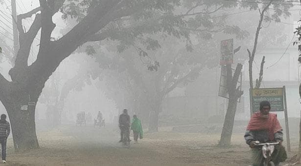 কুড়িগ্রামে দেশের সর্বনিম্ন তাপমাত্রা