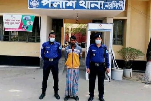 পলাশের শীর্ষ মাদক কারবারি গ্রেপ্তার