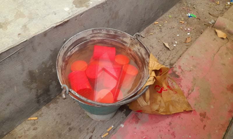 নওগাঁয় আম বাগানে ১৮টি তাজা ককটেল উদ্ধার