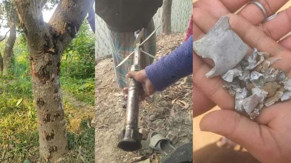 সীমান্তে পড়ল মিয়ানমারের ছোড়া গুলি-মর্টারশেল, স্থানীয়রা আতঙ্কে