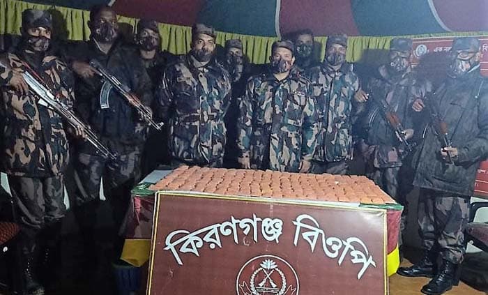 শিবগঞ্জে দেড় কোটি টাকার ইয়াবা জব্দ