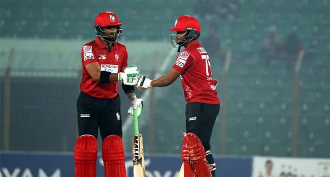 সাকিব-ইফতেখারের ব্যাটে বরিশালের বড় সংগ্রহ