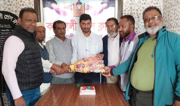 কাউখালী প্রেসক্লাবের সাধারণ সম্পাদক সৈয়দ বশির আহম্মেদের জন্মাদিন পালন