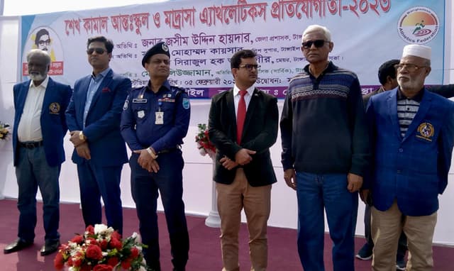 টাঙ্গাইলে শেখ কামাল আন্তঃস্কুল-মাদ্রাসা অ্যাথলেটিকস প্রতিযোগিতা অনুষ্ঠিত