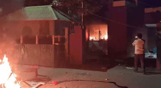 ধানমন্ডি ৩২ এর পর তোফায়েল আহমেদের বাড়িতে ভাঙচুর ও অগ্নিসংযোগ