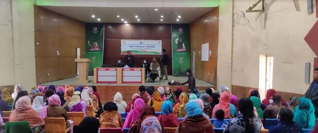 বালিয়াডাঙ্গীতে ইএসডিও প্রোমোট প্রকল্পের  আর্থিক সহায়তা প্রদান