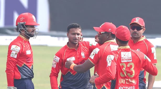 সিলেটকে বিদায় করে প্লে-অফে ফরচুন বরিশাল