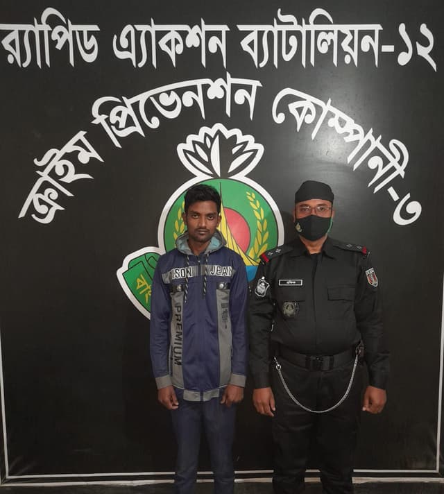 টাংগাইলে হেরোইন সহ এক মাদক ব্যবসায়ী আটক