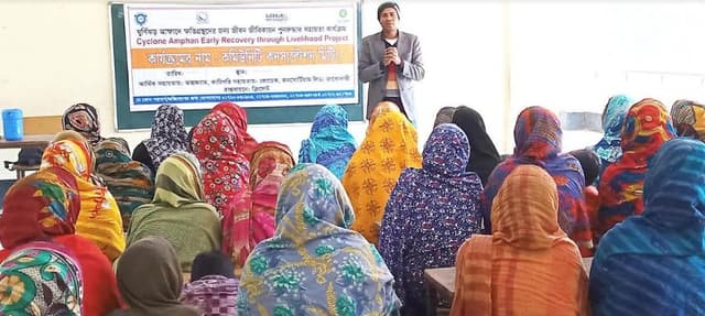 আশাশুনিতে ক্রিসেন্টের উদ্যোগে ওয়ার্ড পর্যায়ে কনসাল্টেশন মিটিং অনুষ্ঠিত