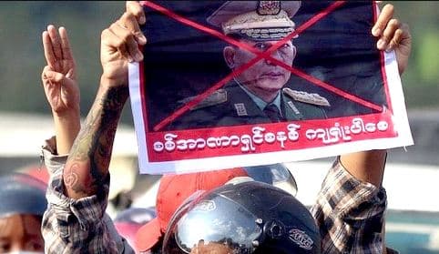 অভ্যুত্থানের পক্ষে ‘যুক্তি’ দিলেন মিয়ানমারের সেনাপ্রধান