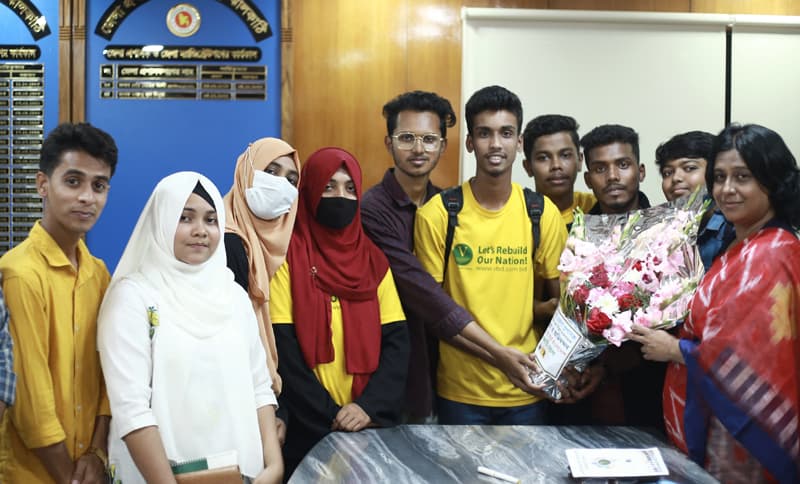 ঝালকাঠি জেলা প্রশাসকের সাথে ভিবিডি নেতৃবৃন্দের সৌজন্য সাক্ষাৎ