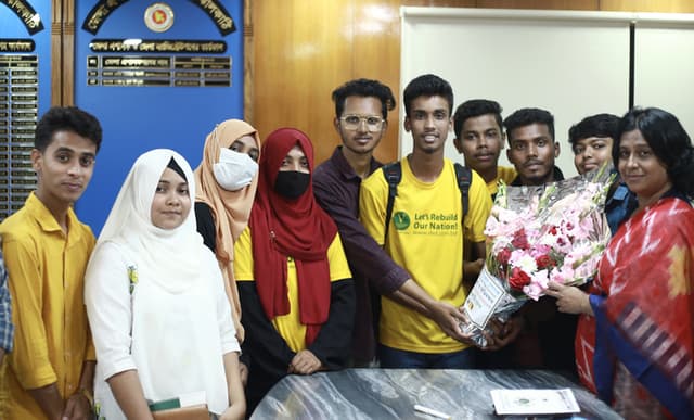 ঝালকাঠি জেলা প্রশাসকের সাথে ভিবিডি নেতৃবৃন্দের সৌজন্য সাক্ষাৎ