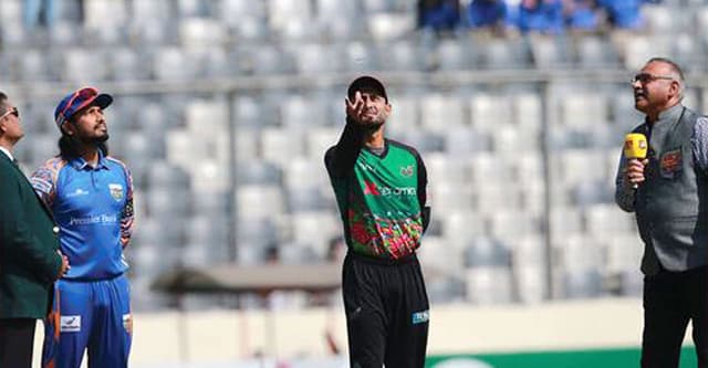 সিলেটের বিপক্ষে টস জিতে ব্যাটিংয়ে খুলনা