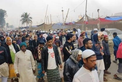 বিশ্ব ইজতেমার দ্বিতীয় পর্বে ৭ মুসল্লির মৃত্যু