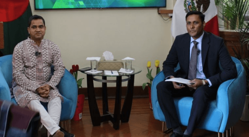 মেক্সিকোতে দক্ষ কর্মী ও রপ্তানি বৃদ্ধির পরিকল্পনা-রাষ্ট্রদূত মুশফিকুল ফজল আনসারী