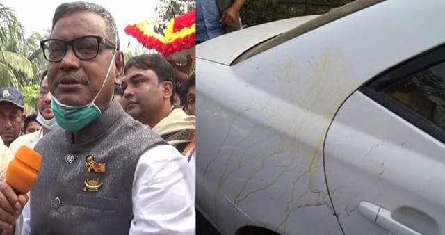 কাদের মির্জার গাড়িবহরে হামলা