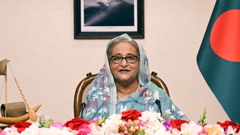 নারী ও মেয়েদের মনে রাখতে হবে তারা একা নন : প্রধানমন্ত্রী