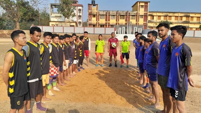 মাটিরাঙ্গায় জোন কাপ ফুটবল টুর্নাামেন্টের উদ্বোধন