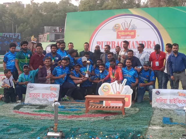 বরিশাল জায়ান্টসের শিরোপা জয় কালিয়াকৈরে টি-টোয়েন্টি ফাইনালে