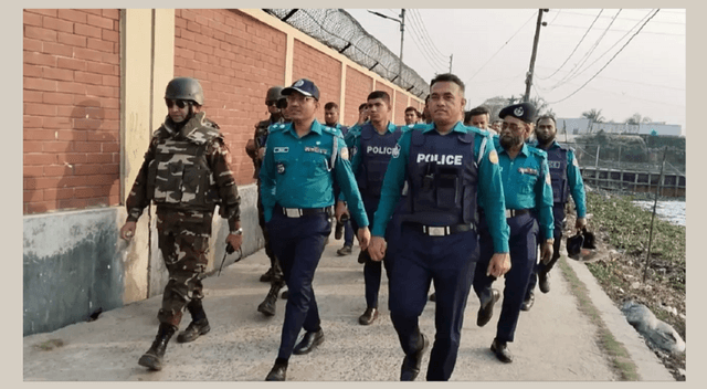 দেশে অস্থিরতা রুখতে বরিশালে পুলিশের সাঁড়াশি অভিযান, গ্রেফতার ১৬