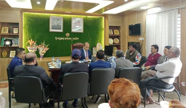 ২১ শে ফেব্রুয়ারি উদযাপনে সরাইলে প্রস্তুতি সভা