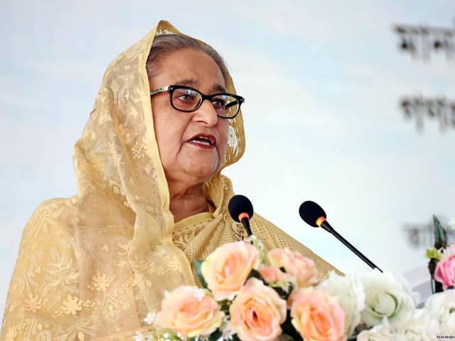 আমরা আর পেছনে ফিরে তাকাব না : প্রধানমন্ত্রী