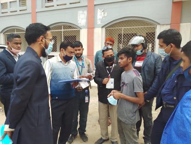 রাণীশংকৈলে জাল ভোট দিতে এসে আটক ২ যুবক
