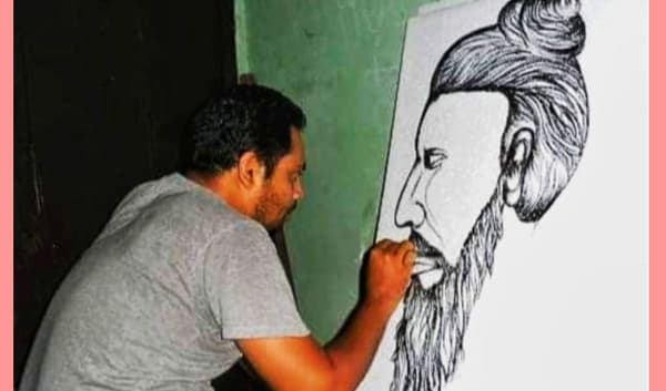 হারিয়ে যাচ্ছে হাতে লেখা চিরচেনা রংতুলির জাদুকররা