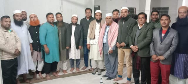 গোয়ালন্দ ইমাম ও খতিব মুফতি আজম আহম্মেদ'র বিদায়ী সংবর্ধনা