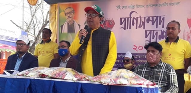 কালিগঞ্জে প্রাণি সম্পদ প্রদর্শনী মেলার উদ্বোধন